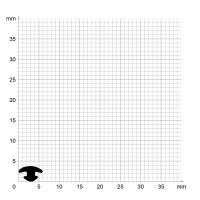 Fugenprofildichtung FP002 | schwarz | 5 lfm