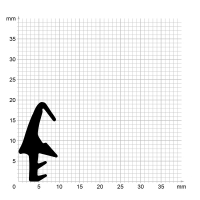 Zeichnung des Dichtungsprofils der Mitteldichtung MI019...