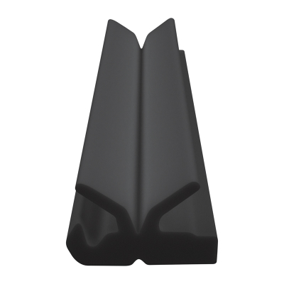 3D Modell der Lippendichtung LP088 in schwarz für Fenster.