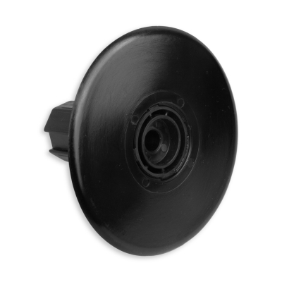 Mini-Arretierungsscheibe aus Kunststoff von vorne mit 115 mm Durchmesser.