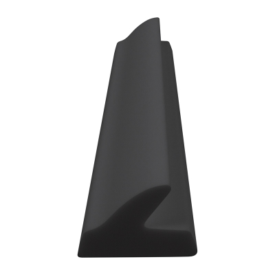 3D Modell der Lippendichtung LP095 in schwarz für Fenster.