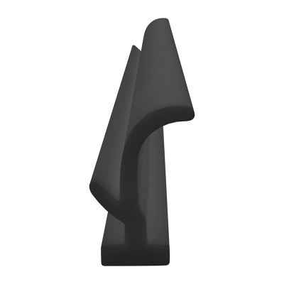 3D Modell der Lippendichtung LP307 in schwarz für Fenster.