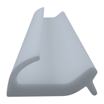 3D Modell der Lippendichtung LP111 in grau für Fenster.