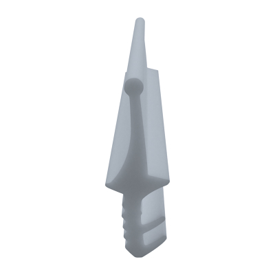 3D Modell der Lippendichtung LP121 in grau für Fenster.