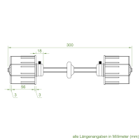 Doppelkapsel SW 70 | mit Kugellager & Kunststoffkapsel
