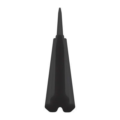 3D Modell der Lippendichtung LP141 in schwarz für Fenster.
