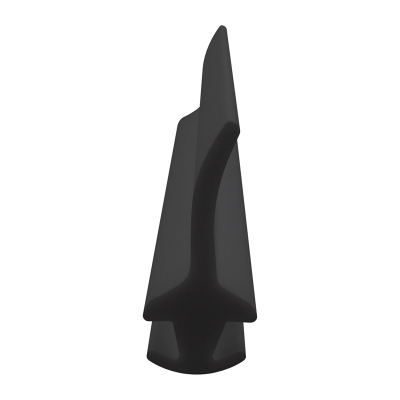 3D Modell der Lippendichtung LP162 in schwarz für Fenster.