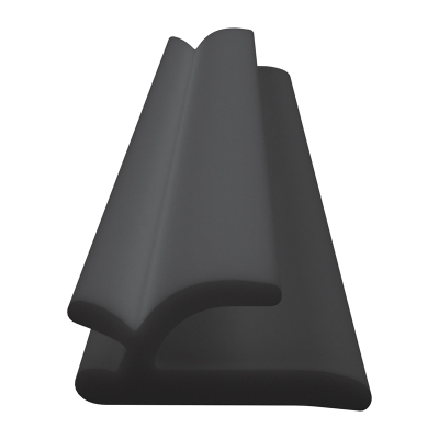 3D Modell der Lippendichtung LP172 in schwarz für Fenster.