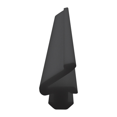 3D Modell der Lippendichtung LP191 in schwarz für Fenster.