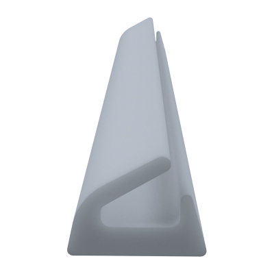 3D Modell der Lippendichtung LP196 in grau für Fenster.