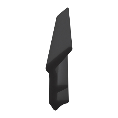 3D Modell der Lippendichtung LP206 in schwarz für Fenster.