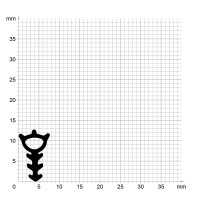 Sonderdichtung SD005 | schwarz | 5 lfm