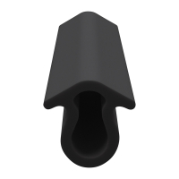 3D Modell der Stahlzargendichtung SZ139 in schwarz...
