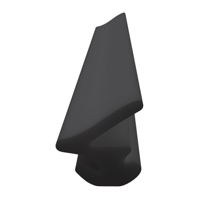 3D Modell der Lippendichtung LP211 in schwarz für Fenster.