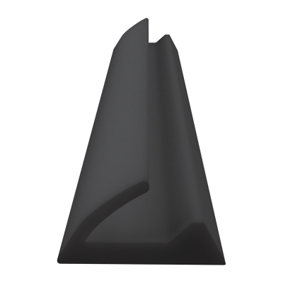 3D Modell der Lippendichtung LP223 in schwarz für Fenster.