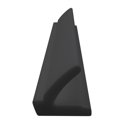 3D Modell der Lippendichtung LP225 in schwarz für Fenster.