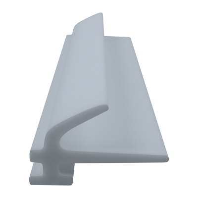 3D Modell der Lippendichtung LP230 in grau für Fenster.