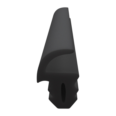 3D Modell der Lippendichtung LP234 in schwarz für Fenster.