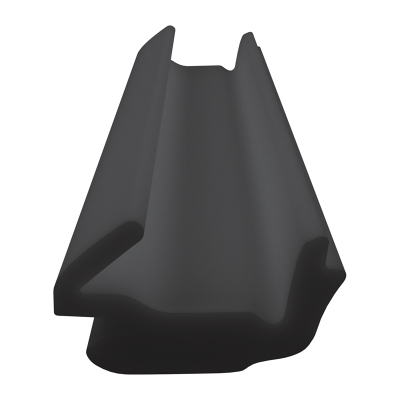 3D Modell der Lippendichtung LP238 in schwarz für Fenster.