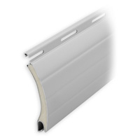 Rollladen Muster-Lamellen | Aluminium | Modell Comet | Deckbreite 52 mm | hartgeschäumt