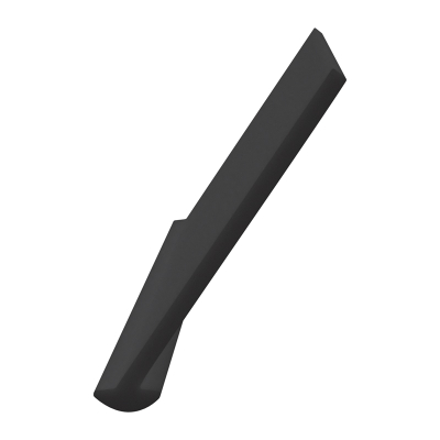 3D Modell der Lippendichtung LP263 in schwarz für Fenster.