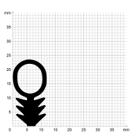 Sonderdichtung SD011 | schwarz | 5 lfm