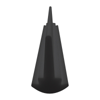 3D Modell der Lippendichtung LP281 in schwarz für...