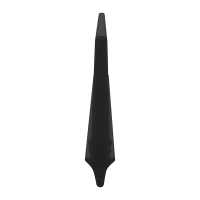 3D Modell der Lippendichtung LP287 in schwarz für Fenster.