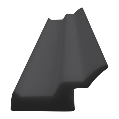 3D Modell der Lippendichtung LP289 in schwarz für Fenster.
