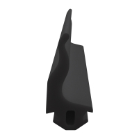 3D Modell der Lippendichtung LP293 in schwarz für...