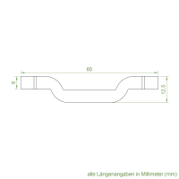 Becker Markisenlager Sternloch für Steckzapfen L2/16 | 16 mm Vierkant | für Becker Antriebe Serie L