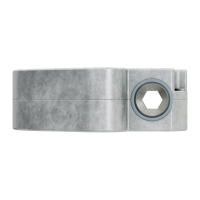 Geiger Schneckengetriebe S063 | Untersetzung 4:1 | 6 mm Sechskant | mit Endanschlag