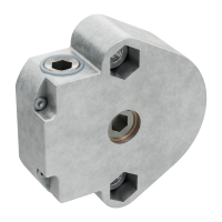 Geiger Schneckengetriebe S063 | Untersetzung 4:1 | 6 mm Sechskant | mit Endanschlag