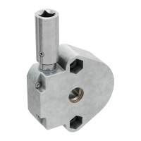 Geiger Schneckengetriebe S069 | Untersetzung 4:1 | 8 mm Vierkant | mit Endanschlag