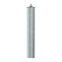 Verlängerungsstück Ø 60 mm | für SW 60 Achtkant-Stahlwelle | mit Kapsel | Länge 350 mm