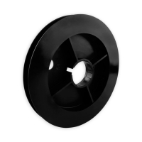 Mini-Gurtsscheibe in schwarz aus Kunststoff mit 190 mm...