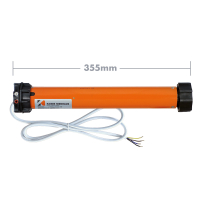 Kaiser Nienhaus Mechanischer Rollladenmotor Primus Classic - KB | 10 Nm | Kurzantrieb 349 mm