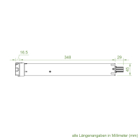 Becker Mechanischer Rohrmotor R7-17-M04 (R7/17 M) | Kurzantrieb 355 mm | 7 Nm | Serie R