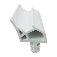 3D Modell der Zimmertürdichtung ZT010 in weiß...