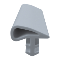 3D Modell der Zimmertürdichtung ZT017 in grau...