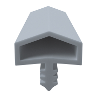 3D Modell der Zimmertürdichtung ZT039 in grau...
