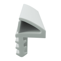 3D Modell der Zimmertürdichtung ZT048 in weiß...