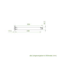 Somfy Mechanischer Rollladenmotor LT 50 | 6-45 Nm