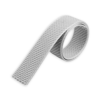 Spezial-Rolladengurt aus Polyester in grau.