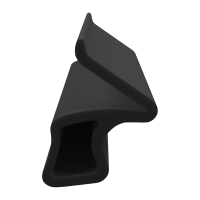 3D Modell der Stahlzargendichtung SZ283 in schwarz...