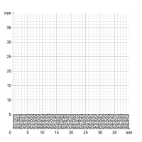 Zeichnung des Dichtungsprofils der Moosgummidichtung MG080.