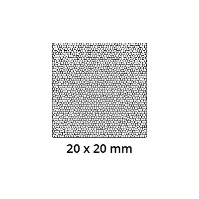 3D Modell der Moosgummidichtung MG129 in schwarz für Stahlzargen.