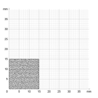 Zeichnung des Dichtungsprofils der Moosgummidichtung MG131.