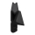 3D Modell der Flügelfalzdichtung FF039 in schwarz für seitliche Nuten.