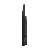 3D Modell der Lippendichtung LP314 in schwarz für Fenster.